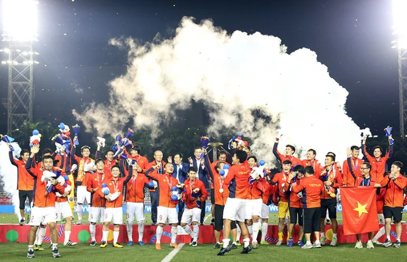 Đội tuyển bóng đá nam Việt Nam lần đầu vô địch Seagame